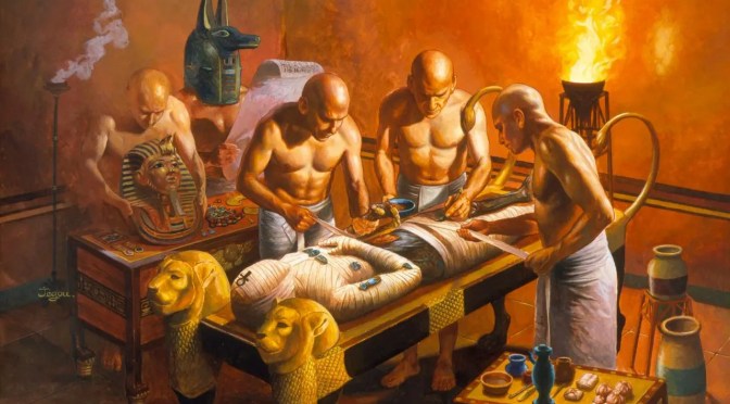 กระบวนการทำมัมมี่ของอียิปต์โบราณ