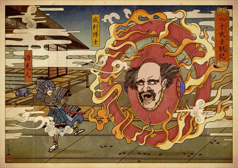 #โยไคอะไรเนี่ย EP15 Wanyūdō กงล้อผีพระ [輪入道]